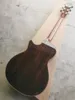 GA barrel 41 inch solid spruce top acoustic guitar