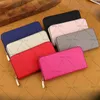 Designer Long Wallet Fashion Card Holder Coin Purse Women Wallet Classic dragkedja ficka