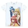 T-shirts pour hommes Coolprint Anime Shirt Monster Musume Multi-style Manches courtes Vie quotidienne avec des filles Miia Papi Cosplay Shirtsmen