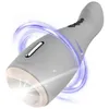 Vibromasseurs NXY la dernière conception Masturbation masculine Ventouse Chauffage automatique Blow Job Men's Deep Throat Vibrating Aircraft 0411