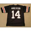 MIT aangepaste mannen jeugd vrouwen vintage Ken Anderson #14 voetbaljersey maat S-4XL of aangepaste naam of nummertrui