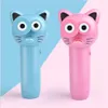 Rope Launcher Thruste Propeller Toys Cute Cat String Controller Rope Flying Floating Novelty Outdoor ToyXmas236h