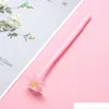 Penne gel a fiori Cherry Blossom Pen Girl Penna neutra Forniture per ufficio scolastico