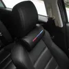 Araba stil koltuğu boyun yastık koruması PU otomatik başlık desteği dinlenme Seyahat arabası başlıklı bmw /// m Acelesörler