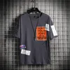 Hip Hop T-Shirts Mens Letter Print T-Shirt Harajuku Streetwear T Koszulka Casual O Neck Krótki Rękaw Summer Top Tees 5XL