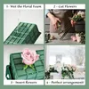 Decorative Flowers & Wreaths 2Pcs Floral Foam Cage Dry And Wet Rectangle Flower Holders For Fresh Wedding Home Garden DecorationsDecorative