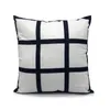 Sublimation 4 6 9 Panel Pillow Case Polyester Blank Heat Transfer Peach Skin Cushion Cover Home Sofa Bed DIY