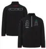 F1 Team Hoodie Formula One Half Zip Sweater Autumn and Winter Custom Models kan vara plus storlek 2022