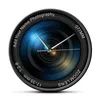 Camera Lens Pography Bilder Bilder Zoom Color Po Iso Exponering Snap Selfie Custom Decorative Modern Wall Clock 220615