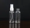 Flacone in plastica PET da 50 ml con testa con ugello spray Fabbrica cinese calda con spruzzatore per profumo riutilizzabile