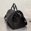 Fashion brand Black Nylon Duffle Bag 42cm Designers Luggage Bags Men Women Shoulder Travel Sports Ba g Large Capacity Waterproof Duffel Bag Handbag