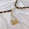 Ремни высокого качества Harajuku Punk Gold Belt Chain Matching Юбка Джинсы роскошная вешалка сплав сплаво