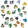 50pcs Fire Wings of Fire Dragon Hayvan Karikatür Çıkartması DIY Telefon Dizüstü Bilgisayar Bagaj Kaykay Grafti Çıkartmaları Çocuk İçin Eğlenceli