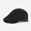 Jamont 2020 Hats Hats Ujrzaki Berety Kapelusz dla męskich upraw bawełniane wizje fali stałej falubki płaskie czapki beret j220722