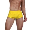 Sous-vêtements pour hommes Boxer Trunk Low Rise Sexy Fashion Short de sport confortable pour hommes Couleur unie Respirant Skimpy 220423