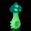 Rökningstillbehör Glow-in-the-Dark Mushroom Water Pipe Hookah
