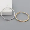 Hoop Huggie Earrings 2022 Trend Batch Flower Dubbele lijn oorlingen mode sieraden overdrijving grote oorringtrends accessoireshoop kirs22