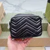 2 Größen Crossbody PU Leder Top Designer Umhängetasche Modes schwarzes klassisches Klassiker Cross Body Reißverschluss Mini-Umhängetaschen Frauen Großhandel hochwertige Handtaschen