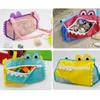 23*20cm Beach Shell Bags Children Crocodile Beach Seashell Storagebags Three-dimensional Shells Handlebag Kids Seashells Mesh Bag