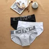 Sous-vêtements masculins Sexy coton mode tendance personnalité confortable respirant lettres jeunesse Boxer slips 220505
