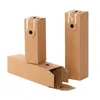 Retro-Kraftpapier-Kosmetikverpackungsbox Kraftkartons Parfümboxen für ätherische Öle Großhandel LX4678