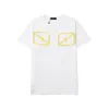 디자이너 Tshirts 패션 기하학 티셔츠 라운드 칼라 짧은 슬리브 남성 여성 2022 여름 티셔츠 고품질 티