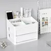 Eenvoudige lade opbergdoos slaapkamer bureaublad cosmetica rek kleedtafel meerlagige afwerking wx11161739 dozen bakken bakken