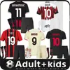 22 23 Giroud Ibrahimovic Soccer Jerseys 2021 2022 2023 Troisième kit à la maison Fans fans Tonali Rebic Theo Bennacer Kessie Football Shirts Kjaer AC Milans