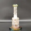 7 pollici Bong in vetro opaco Bong Narghilè Fumo Pipa ad acqua Bong Tabacco Fumo Gorgogliatore Tubi di fumo Bottiglie Bong Dab Rig Dimensioni 14mm Ciotola comune