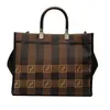 Handväska duk enkel axel rand tryckt tote kapacitet lutande fabriksbutik online
