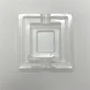 Casos de cartucho de cartucho de plástico transparente caixas inserir bandeja interna embutido para a cor do gameboy para a versão da GBC US eu