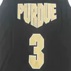 SJ98 NCAA Purdue 3 Carsen Edwards Koleji Basketbol Lisesi 100% Stiched Erkek Formalar Boyutu S-XXL V Boyun