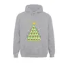 Heren Hoodies Sweatshirts Kerstmis grappige avocado kerstboomkleding herfst merk familie lange mouw mannen geekmen's