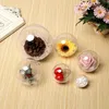 Party Decoration Pairs of 10 Plastic Transparenta Hollow Balls Christmal Decorative Super Skylight Window Tak Ballparty