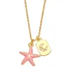 Pendant Necklaces Fine Starfish Necklace 2022 Star Moon Charm Choker For Women Girly Summer Beach Party JewelryPendant NecklacesPendant