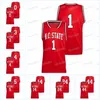 CeoMitNess NC State Wolfpack 2022 College Basketball Reverse Retro Jersey NCAA Cam Hayes Terquavion Smith Jericole Hellems Casey Morsell Alex Nunnally