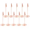 Party Decoration Clips Po Holder Table Holders Wire Stand Number Memo Stands Menu Heart Metal Paper Champagne Rose Sticks Frame Short Partyp