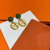 Lady Stud Fashion Earring Designer Varken Neushoop en letterteken Luxe oorbellen High -end sieraden voor vrouw Topkwaliteit Meerdere optionele