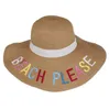 Daughter Mother Bucket And Hat Straw Sunhat Summer Beach Sun Hat Word Fishing Caps Mom Women Children Kids Letter Fashion Fisherman Hats