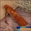 Ремесленные инструменты художественные подарки подарки Home Garden 1 Piece Soid Wood обувь натуральная портативная длинная ручка аксессуары с кани 2021 Wz2ij