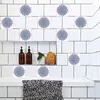 Wandaufkleber 20 Stück Mandala-Stil PVC-Blumenaufkleber Küche Badezimmer Fliesen Taille Selbstklebender Boden Umweltfreundlich