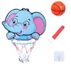 Gioco di canestro da basket per bambini Gioco di sport con canestro da basket Giocattolo regolabile per ragazzi Ragazze Sport all'aria aperta per bambini Gioca ai bambini 220621