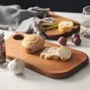 Planche à découper en bois d'ébène naturel, grande planche à découper en bois d'une seule pièce de haute qualité et Durable, outils de cuisine