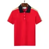 Men Designer Clothing Polo Shirts Brand Pony Embroidery Mens Fabric Letter Polos V Neck Casual T Shirts Size M-3XL