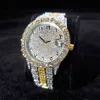 MISSFOX or et argent montre hommes 2022 diamant Ins Style Busins nouveau chaud Gentelman montre étanche montre homme Quartz