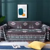 Cobertores Sofá de malha decorativo Tiro com algodão tapete macio de algodão tapete tapeçaria para a sala de estar da sala de estar Plano de viagem