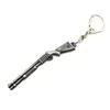 6cm creative keychain men and women peripheral games mini model toy gun alloy keyring wholesale