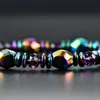 Rainbow Magnetic Hematite Beaded Strands Armband för män Kvinnor Power Healthy Bracelets Armband Mode Smycken Gift