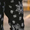 Amirrss Jeans 2023 Mens Designer Fashion High Street anacardi stampa floreale su T2S0 da uomo usato