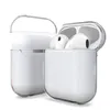 F￶r Apple AirPods Pro 2 2nd Generation Airpod 3 PRO PRO H￶rlurtillbeh￶r Solid TPU Silikon Skydd Erhone -t￤ckning Tr￥dl￶s laddning av st￶ts￤kert fodral